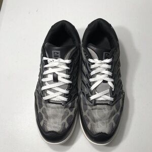 Brunswick Black and Gray Men's Athletic Shoes Size 9 SB-FA